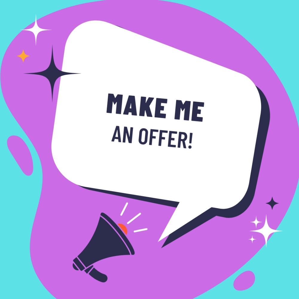 Reasonable Offers Welcome on All Items!